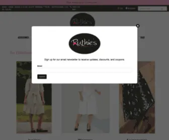 Shopruthies.com(Ruthies) Screenshot