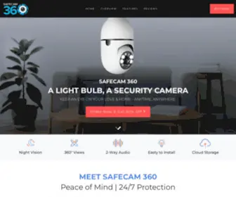 Shopsafecam360.com(SafeCam 360) Screenshot