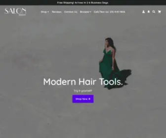 Shopsalonbeauty.com(The Best Salon Haircare On The Market) Screenshot