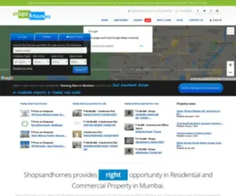 Shopsandhomes.com(Real Estate) Screenshot