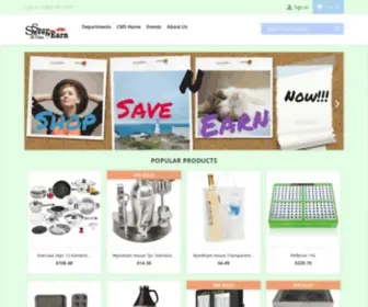 Shopsavenearn.com(Shop Save N Earn) Screenshot