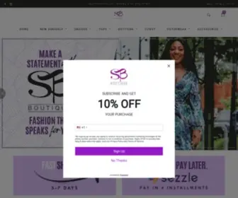 Shopsbboutique.com(SB Boutique) Screenshot