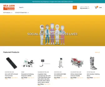 Shopsealion.com(SHOP SEA LION) Screenshot