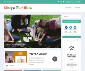 Shopsforkids.com(Shops For Kids) Screenshot