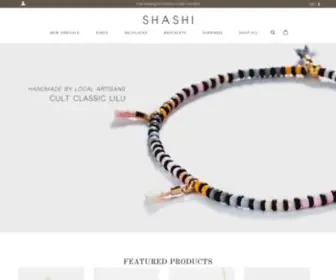 Shopshashi.com(S H A S H I) Screenshot