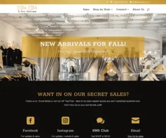 Shopsheshe.com(A Chic Boutique) Screenshot