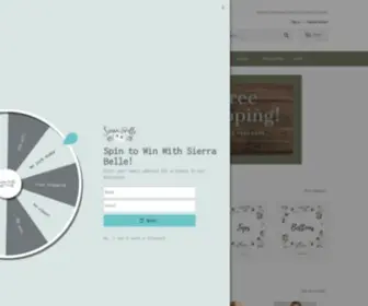 Shopsierrabelle.com(Sierra Belle Boutique) Screenshot