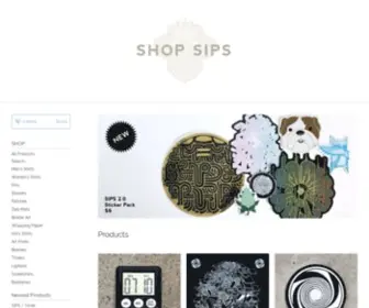 Shopsips.com(SHOP SIPS) Screenshot