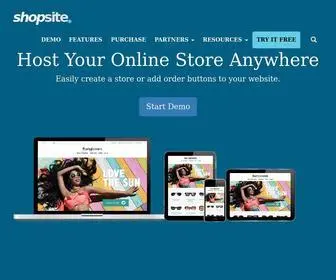 Shopsite.com(ShopSite Shopping Cart Software) Screenshot