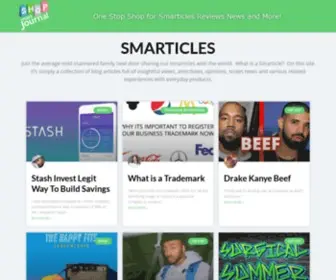 Shopsmartjournal.com(Shop Smart Product Reviews) Screenshot