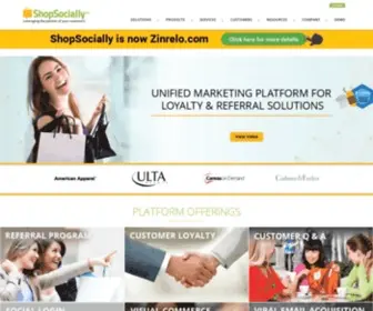 Shopsocial.ly(ShopSocially Social Referral Marketing) Screenshot