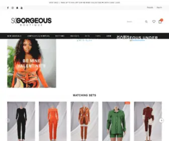 Shopsogorgeous.com(SoGorgeous Boutique) Screenshot