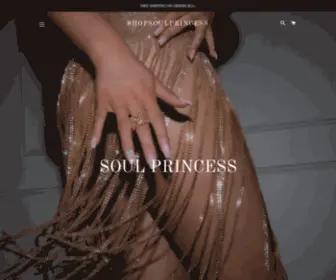 Shopsoulprincess.com(Online Women's Jewellery and Accessories Store) Screenshot