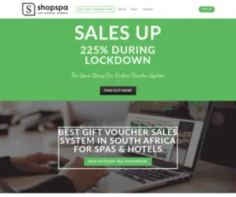 Shopspa.co.za(Shopspa) Screenshot