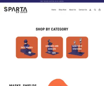 Shopspartarx.com(shopspartarx) Screenshot