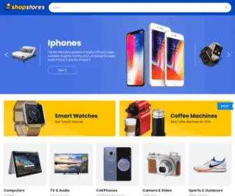 Shopstores.net(Helping You Shop The Best Stores To Get The Best Deals) Screenshot