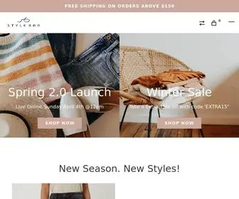 Shopstylebar.com(Style Bar) Screenshot