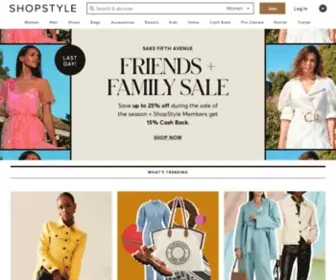 Shopstyle.com(Fashion) Screenshot