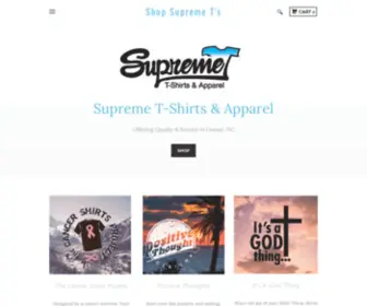 Shopsupremets.com(Shop Supreme T's) Screenshot