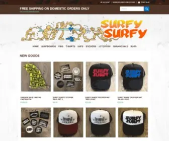 Shopsurfysurfy.com(Surfy Surfy Surf Shop Online Store) Screenshot