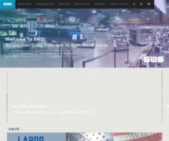 Shopsws.com(SWS Electronics) Screenshot