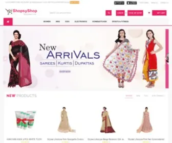 Shopsyshop.com(Online Shopping Store) Screenshot