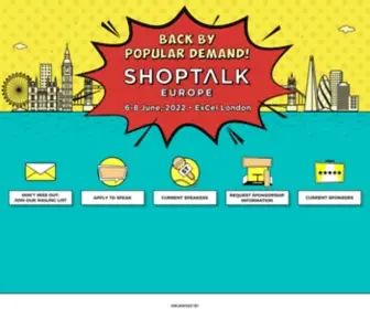 Shoptalkeurope.com(Shoptalk Europe 2023) Screenshot