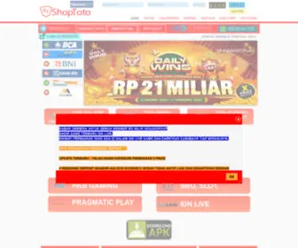 Shoptari.com(Agen Toto) Screenshot