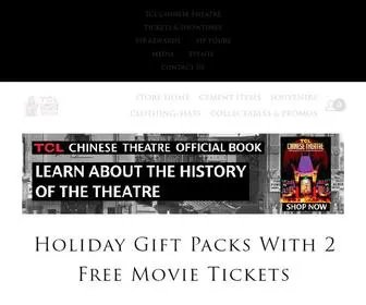 Shoptclchinesetheatre.com(TCL Chinese Theatre Store) Screenshot