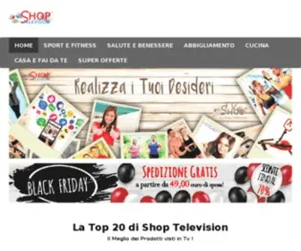 Shoptelevision.it(Shop Television) Screenshot