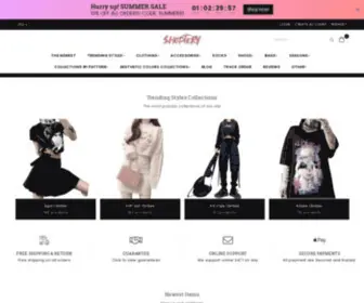 Shoptery.com(Aesthetic Clothes Store) Screenshot