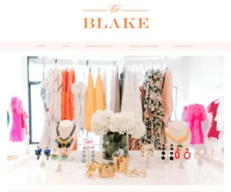 Shoptheblake.com(The Blake) Screenshot