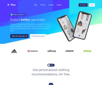 Shoptheflux.com(Shop The Flux) Screenshot