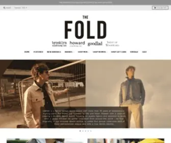 Shopthefoldgroup.com(ShoptheFold) Screenshot