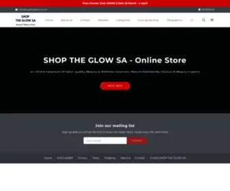 Shoptheglowsa.com(Shop The Glow SA) Screenshot