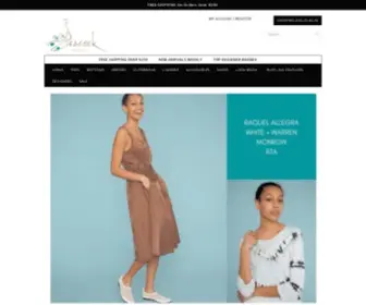 Shopthepeacock.com(Women's Luxury Clothing boutique) Screenshot