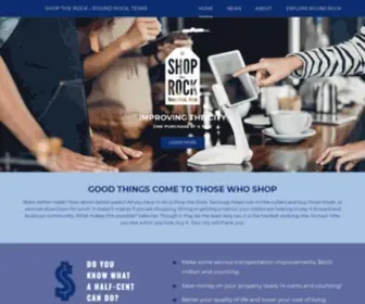 Shoptherock.com(Shop The Rock) Screenshot