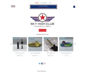 Shoptheskyhighclub.com(Luxe Rhinestone Hookah Tip Blunt Holders) Screenshot