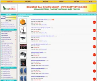 Shopthethao.com(BAN BONG BAN) Screenshot