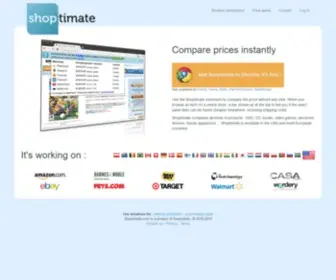 Shoptimate.com(Automatic price comparison on Chrome) Screenshot