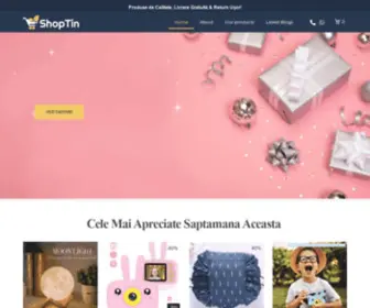 Shoptin.ro(Home) Screenshot