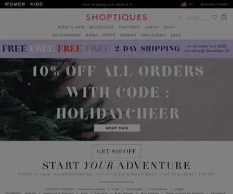 Shoptiques.com(Shop the world’s best Boutiques) Screenshot