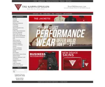 Shoptkeheritage.com(Tau Kappa Epsilon Apparel) Screenshot