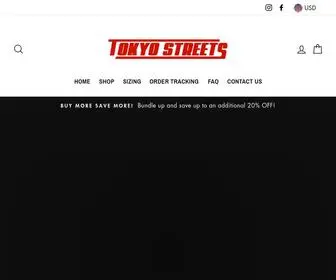 Shoptokyostreets.com(Create an Ecommerce Website and Sell Online) Screenshot