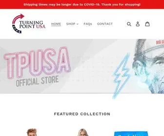 Shoptpusa.com(Shop TPUSA) Screenshot