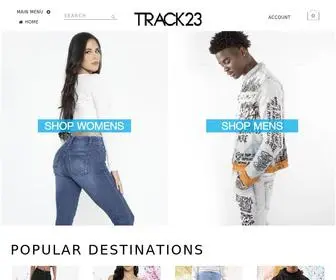 Shoptrack23.com(TRACK 23) Screenshot