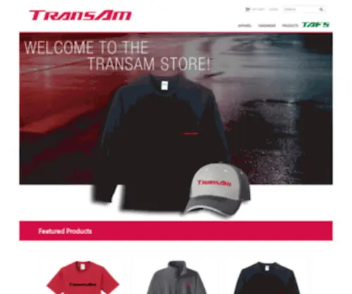 Shoptransamtruck.com(TransAm Truck Online Store) Screenshot