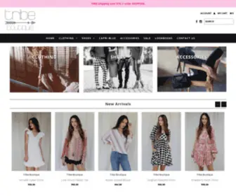 Shoptribeboutique.com(Womens Apparel) Screenshot