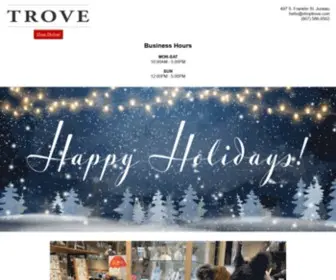 Shoptrove.com(Best Gift & Souvenir Shop in Alaska) Screenshot