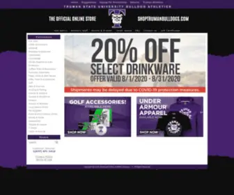 Shoptrumanbulldogs.com(Truman State University Apparel) Screenshot